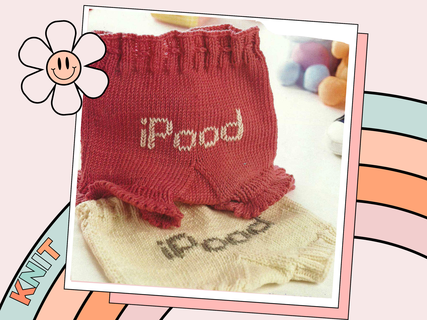 knitted soakers, nappy cover, pants pattern for baby. ipood funny nappy cover knitting pattern for baby shower gift, jane burns