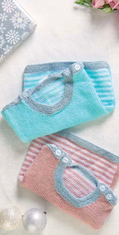 Baby Penguin & Polar Bear, Christmas Jumper - Knitting Pattern - GarmentsJane Burns Designs