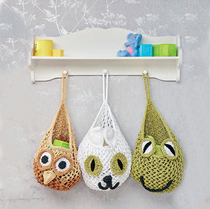 Trio of Animals Hanging Baskets
