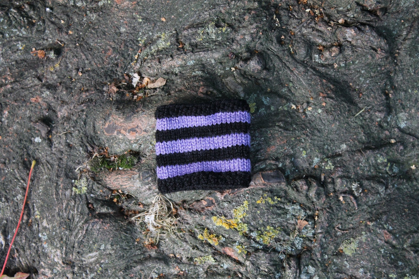 Halloween Spooky Kids Wristbands - Knitting Patterns - AccessoryJane Burns Designs