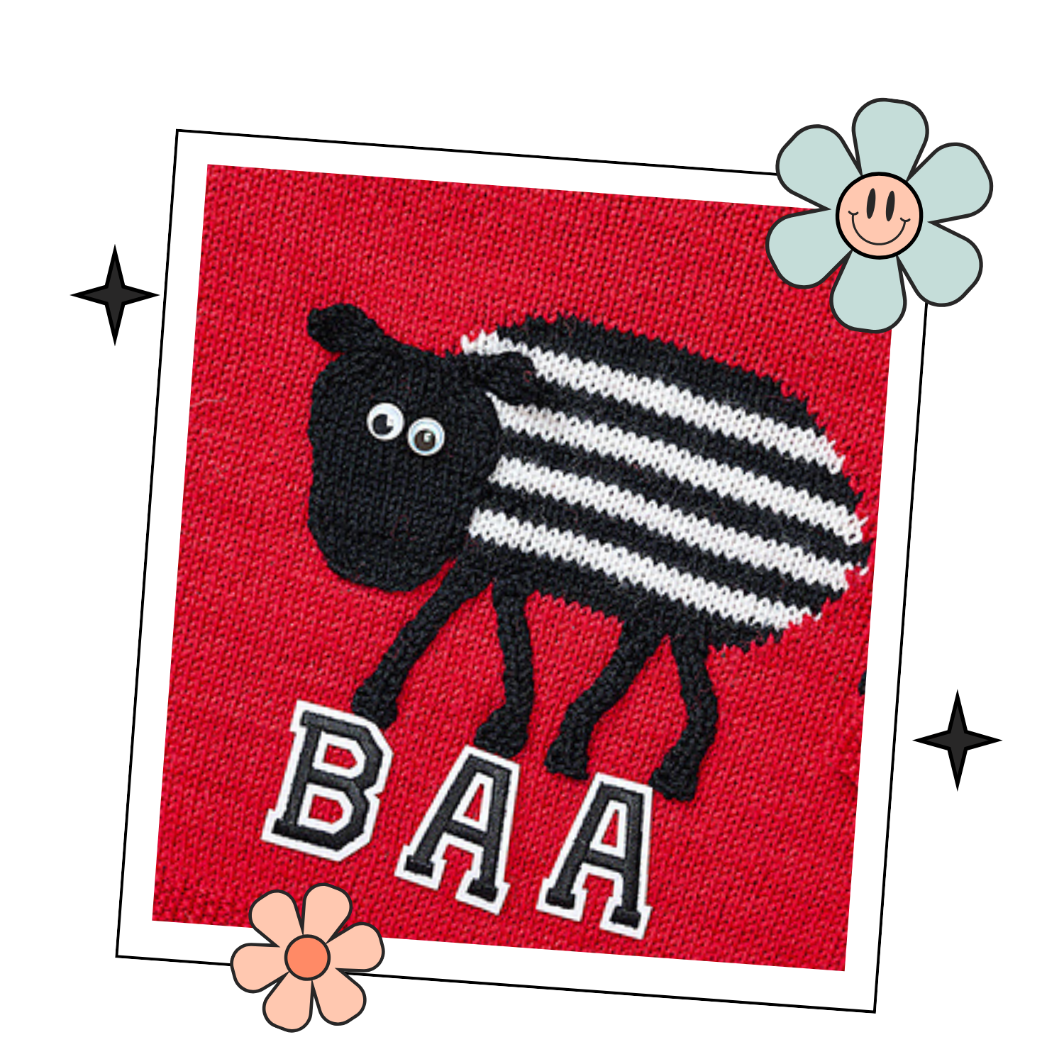 baa humbug kids christmas jumper, sheep sweater knitting pattern jane burns