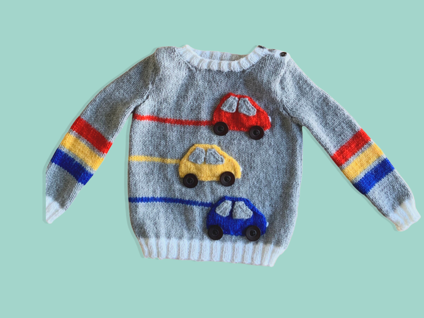 Race car sweater top