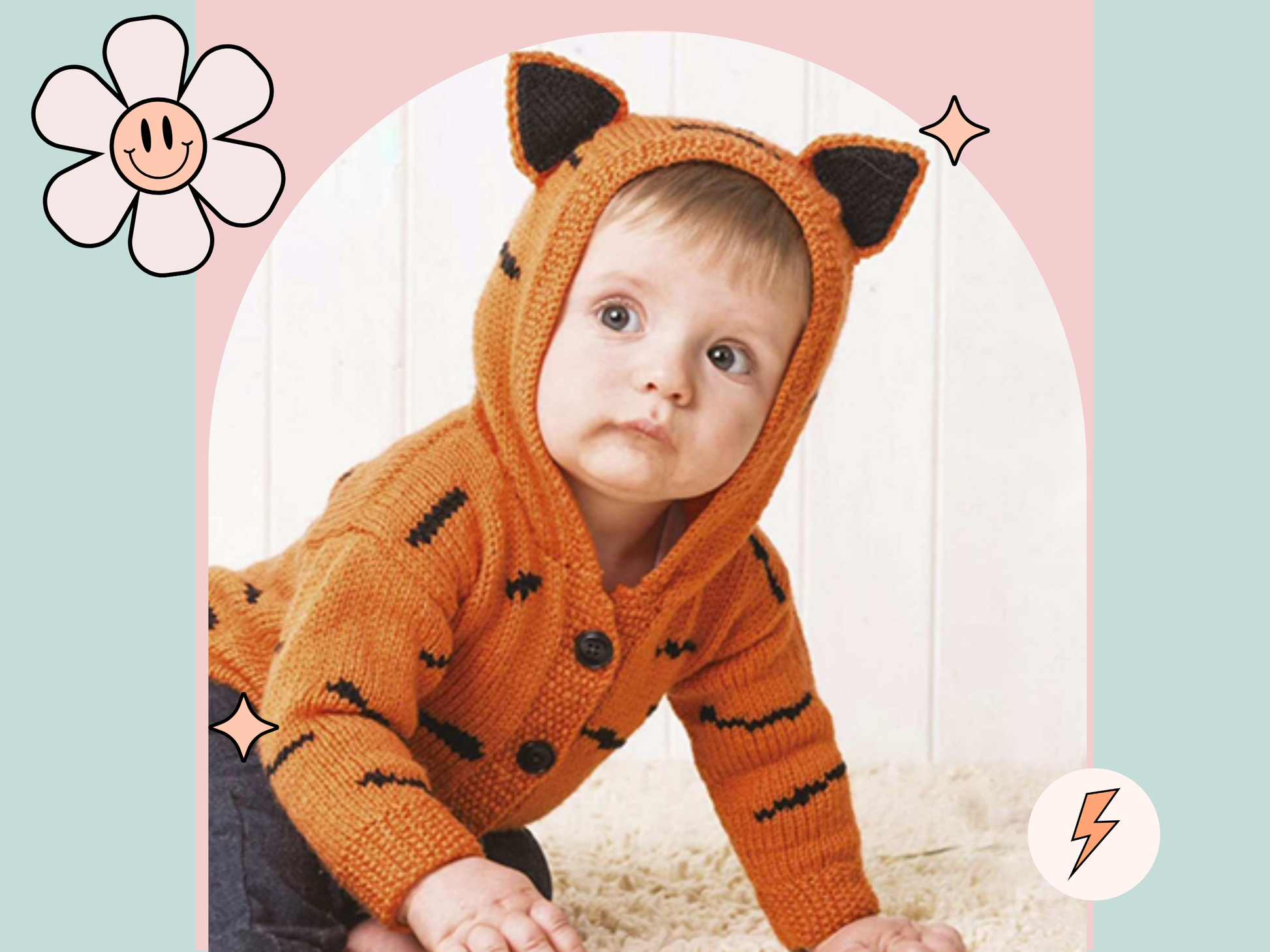 Tiger cardigan new arrivals