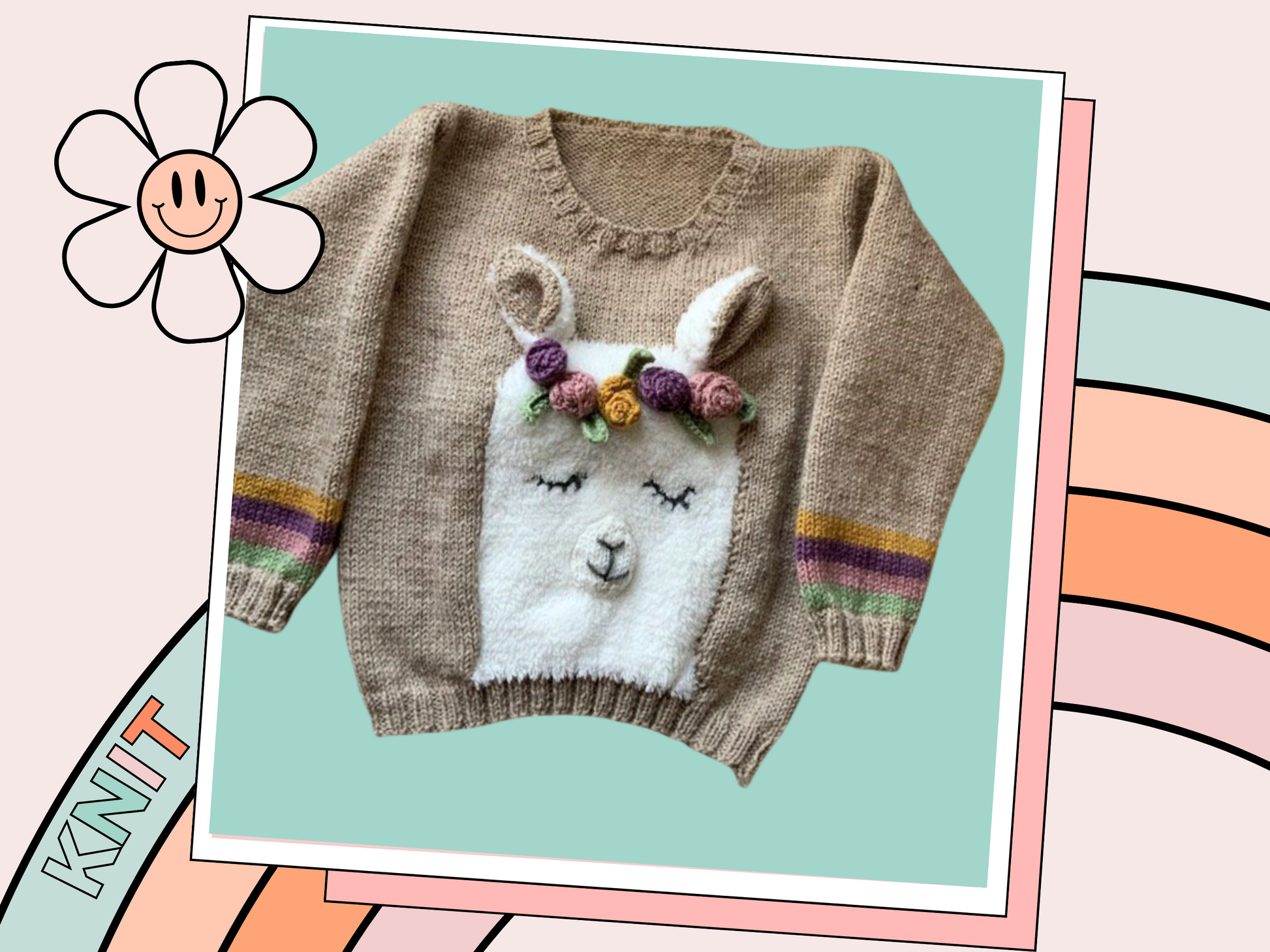 Kids llama sweater 2025