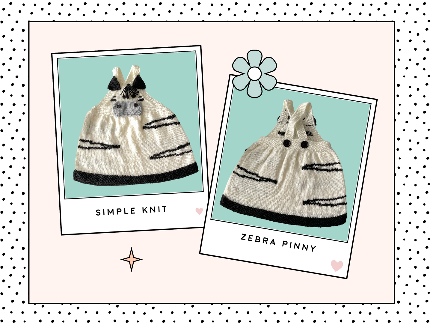 Zara Zebra Pinafore Dress