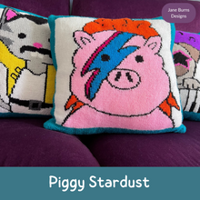 Load image into Gallery viewer, Piggy Stardust Cushion
