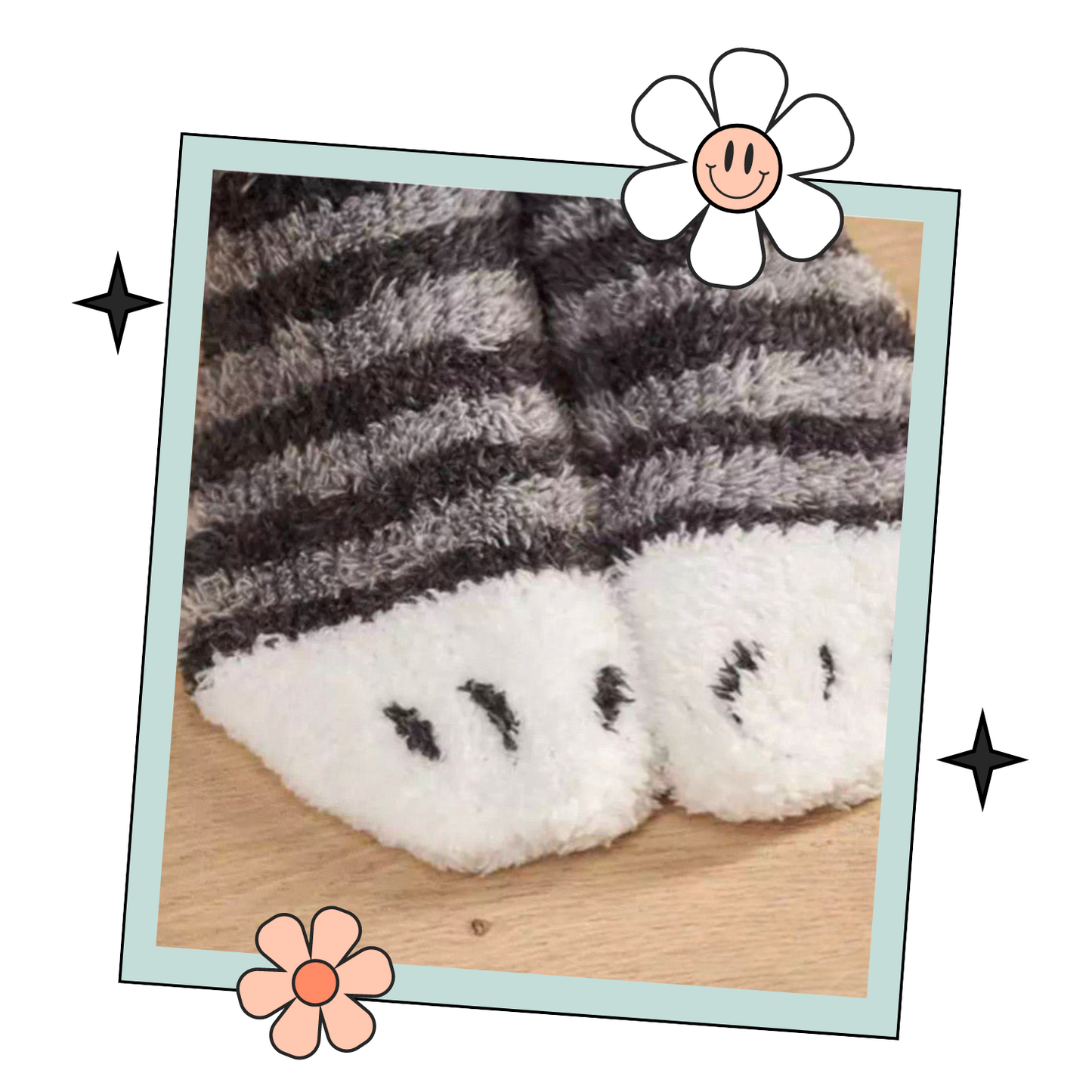 Cosy Claws, Fluffy Cat Paw Socks for all the Family