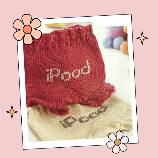 iPood Pants, Simple Baby Soaker Funny Gift - Knitting Pattern