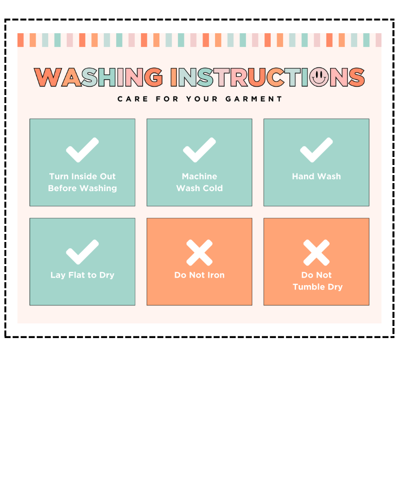 Free Printable Care Labels for Knit and Crochet Gifts