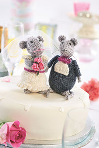 Whisker Knots, Wedding Mice Pattern, Bride & Groom Toys