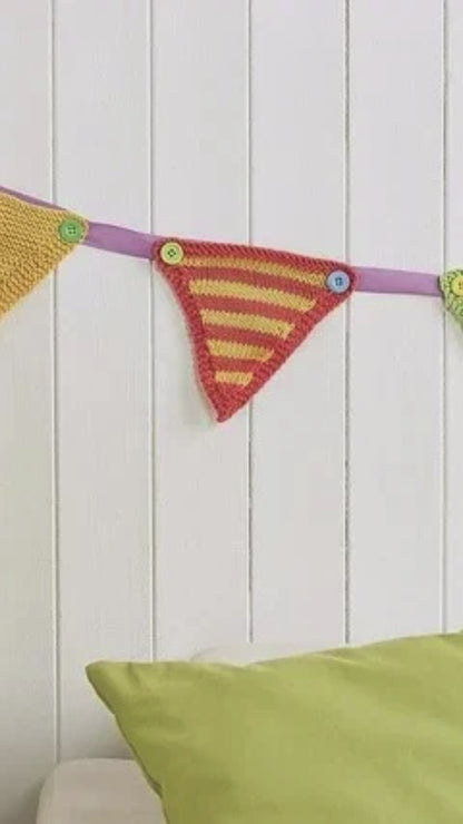 summer bunting knitting pattern jane burns
