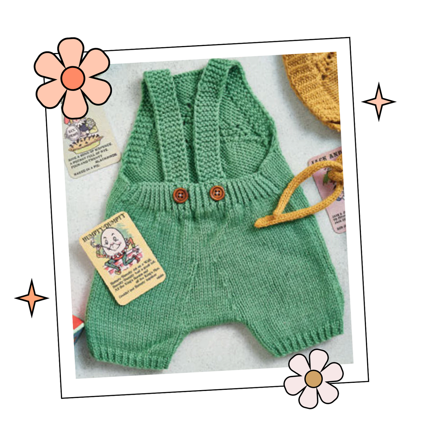 Budding Knits, Baby Layette, Bonnet, Shoes, Cardigan and Romper Knitting Pattern