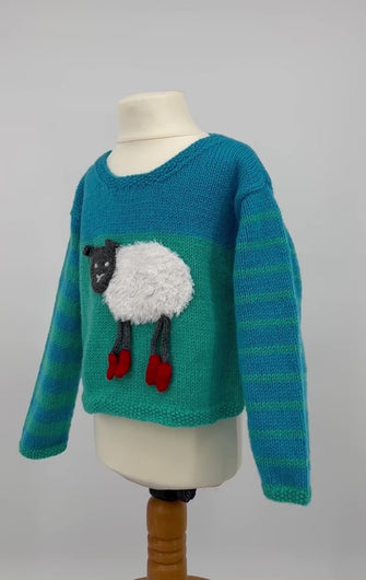 Only Ewe Sweater knitting pattern JANE BURNS
