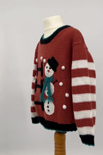 Load and play video in Gallery viewer, Snow Business Sweater knitting pattern JANE BURNS
