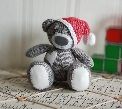 Oliver Teddy Bear Toy - Knitting Pattern