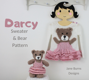 Darcy Sweater and Bear Toy Jane Burns