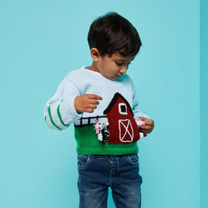 Barnyard Pals Sweater & Finger Puppets