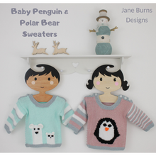 Load image into Gallery viewer, Baby Penguin &amp; Polar Bear Sweaters
