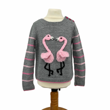 Load image into Gallery viewer, Fluffy Flamingo Sweater
