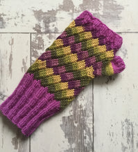 Load image into Gallery viewer, Bubble &amp; Squeak Fingerless Mittens
