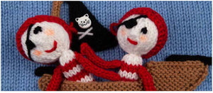 Pirate Boat Sweater and Finger Puppets