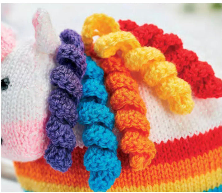 Rainbows &  Unicorn Tea Cosy - Knitting Pattern