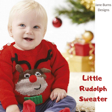 Load image into Gallery viewer, Little Rudolph Sweater
