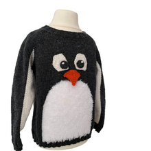 Load image into Gallery viewer, Mr Fluffy Tum Penguin Sweater
