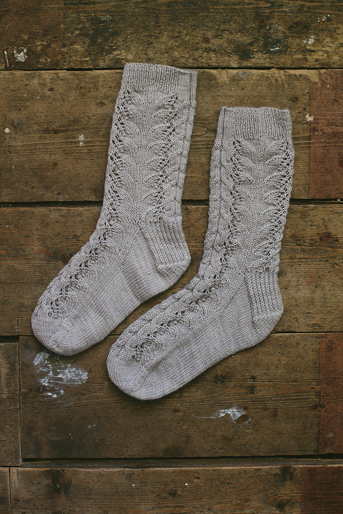 Lazy Sunday, Collection of Luxury Sock Knitting Patterns - eBook