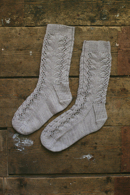 Lazy Sunday, Collection of Luxury Sock Knitting Patterns - eBook