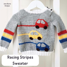 Load image into Gallery viewer, Racing Stripes Sweater
