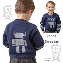 Load image into Gallery viewer, Robot Sweater
