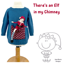 Load image into Gallery viewer, There is an Elf in my Chimney Sweater
