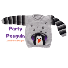Load image into Gallery viewer, Chilled Out Penguin Jumper
