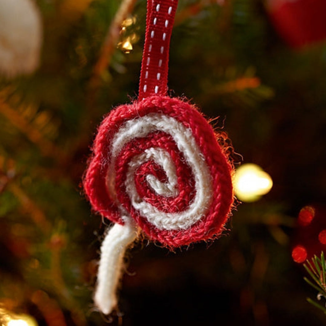 Lollypop Christmas Tree Decoration