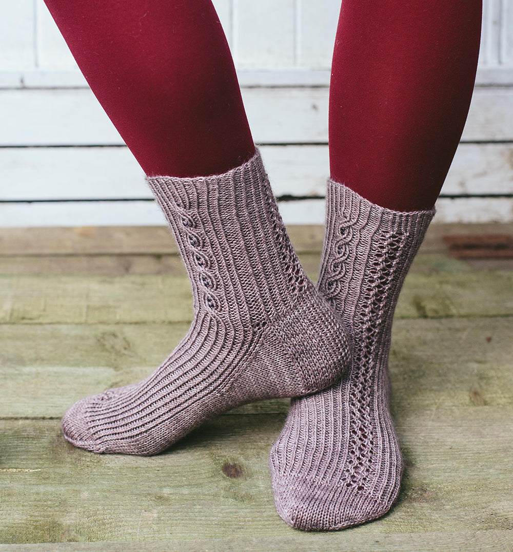 Lazy Sunday, Collection of Luxury Sock Knitting Patterns - eBook