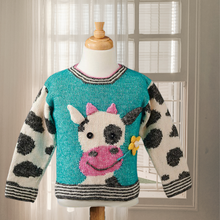 Load image into Gallery viewer, Daisy the Cow Sweater
