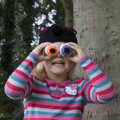 Eyes Out, Halloween Knitted Eye Balls - Knitting Pattern