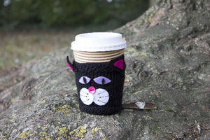 Black Cat Cup Cosy
