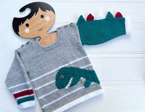 Santa Saurus Sweater