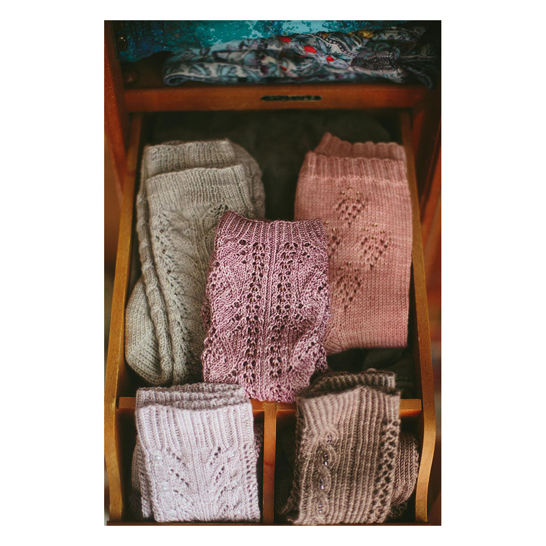 Lazy Sunday, Collection of Luxury Sock Knitting Patterns - eBook