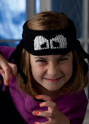 Halloween Spider Kids Headband - Knitting Pattern